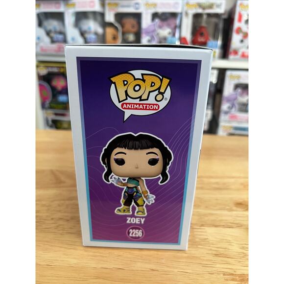 NEW IN HAND AUTHENTIC Zoey K-Pop Demon Hunters Funko Pop #2256 Huntr/X Animation - Picture 2 of 6